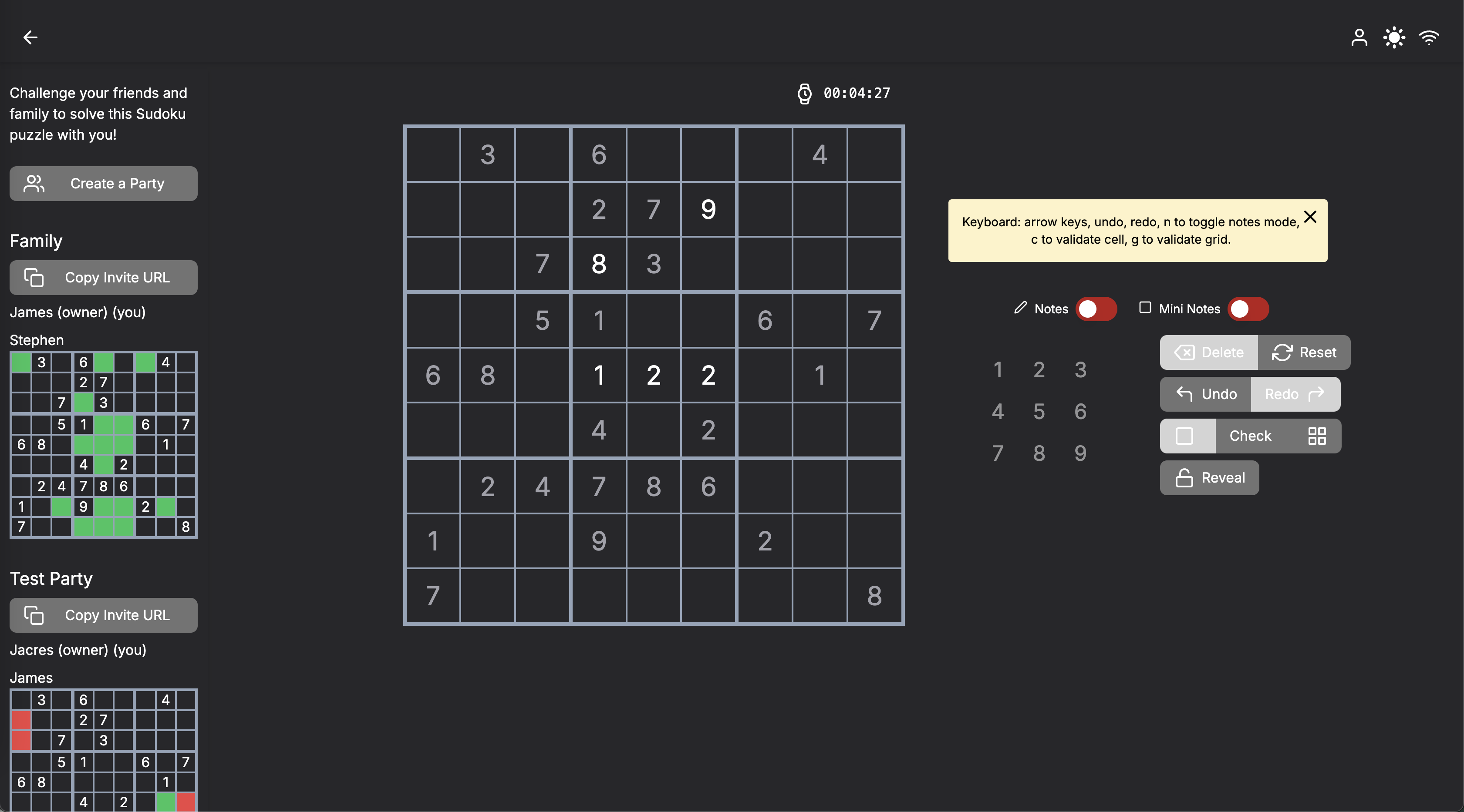 Sudoku Share